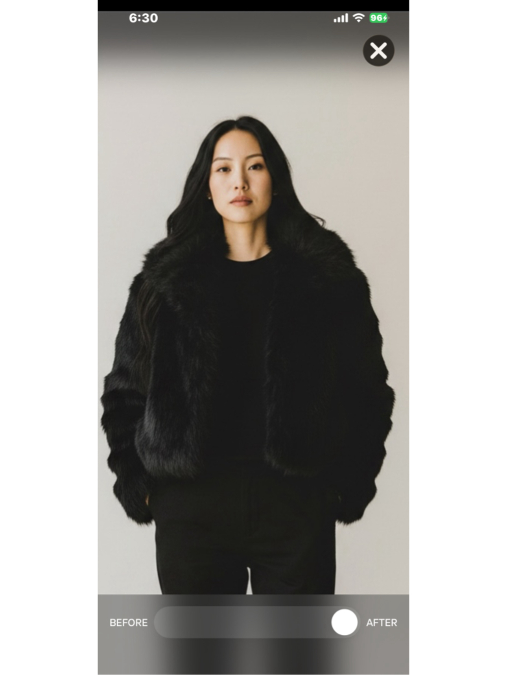 Women's Unbranded Faux Fur Teddy Jacket Black Size S